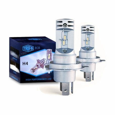 LED FÉNYSZÓRÓIZZÓ TRIFA 12/24V H4 6000K ECO