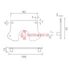 FLATPOINT II HELYZETJELZŐ FELFOGATÁS