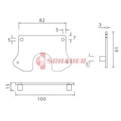FLATPOINT II HELYZETJELZŐ FELFOGATÁS