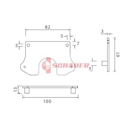 FLATPOINT II HELYZETJELZŐ FELFOGATÁS