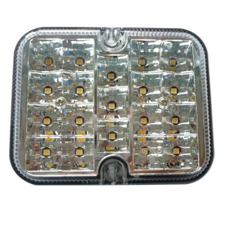 TOLATÓLÁMPA LED 12-24V SZÖGLETES