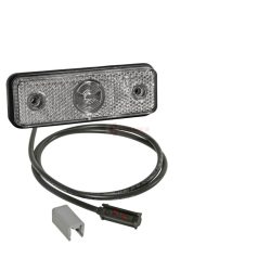 HELYZETJELZŐ FEHÉR LED FLATPOINT 0,5M KÁB