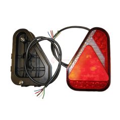   EARPOINT LED HÁTSÓLÁMPA BAL 12/24V 5 PÓLUSÚ CSATLAKOZÓVAL