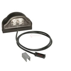 RENDSZÁMLÁMPA FEKETE REGPOINT LED 24V