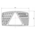 LED PÓTKOCSI HÁTSÓLÁMPA 10-30V 53 LEDES JOBB