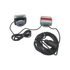 VENDÉGLÁMPA KÉSZLET LED 12V 7,5M KÁBELLEL