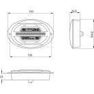 LED HÁTSÓLÁMPA MUNKAGÉPRE 10-30V