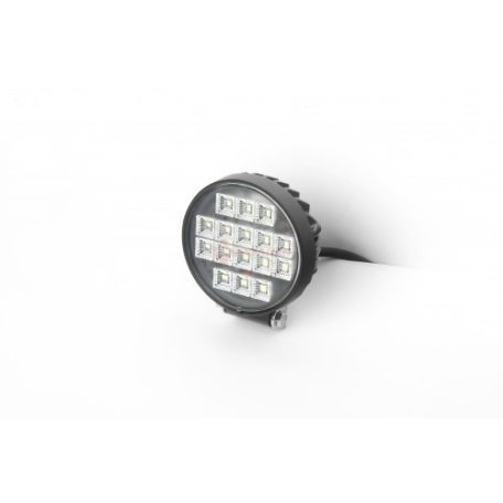 LED MUNKALÁMPA 12/24V 2400 LUM KAPCSOLÓVAL KEREK