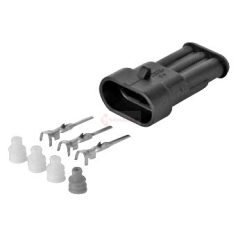 CSATLAKOZÓ DUGÓ 3 PÓLUSÚ AMP SUPERSEAL