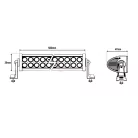 MUNKALÁMPA FÉNYHÍD 60LED 12/24V