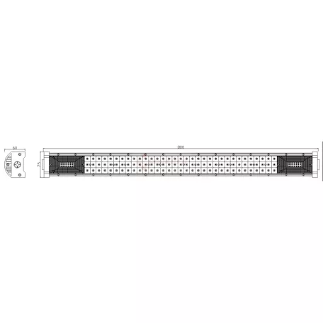 MUNKALÁMPA FÉNYHÍD 141LED 12/24V