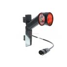 SZÉLESSÉGJELZŐ DXLC8 BAL 35CM VEZETÉKKEL 2 PÓLUSÚ AMP CSATLAKOZÓVAL