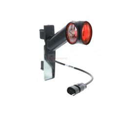   SZÉLESSÉGJELZŐ DXLC8 BAL 35CM VEZETÉKKEL 2 PÓLUSÚ AMP CSATLAKOZÓVAL