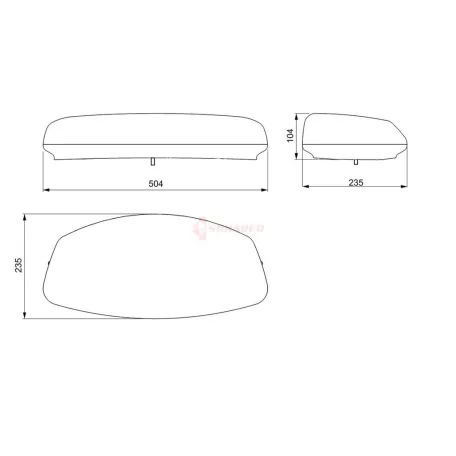 MULTILED FÉNYHÍD LED 10-30V