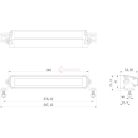 LED FÉNYHÍD SZÚRÓ+TERÍTŐ 3780LUMEN