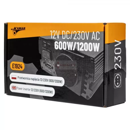 INVERTER 12/230V (600/1200W)
