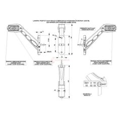 SZÉLESSÉGJELZŐ LED 12/24V BAL