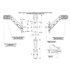 SZÉLESSÉGJELZŐ LED 12/24V JOBB