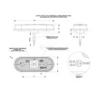 HELYZETJELZŐ FEHÉR LED 12/24V HORPOL