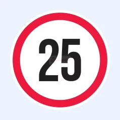 SEBESSÉG MATRICA 25KM/H