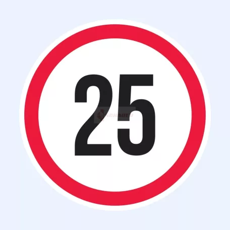 SEBESSÉG MATRICA 25KM/H