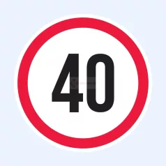MATRICA SEBESSÉG 40 KM/H