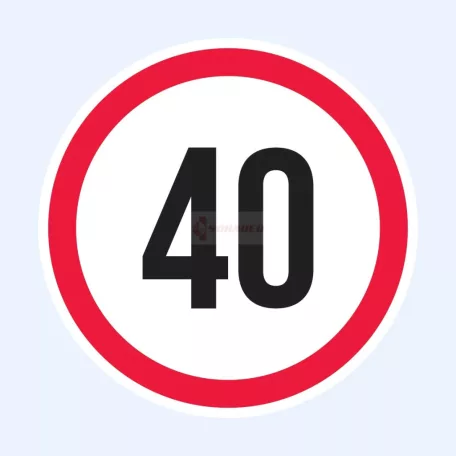MATRICA SEBESSÉG 40 KM/H