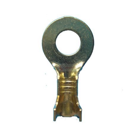 SÁRGARÉZ KÁBELVÉG 6,2 VASTAG NAGY ÁRAMÚ